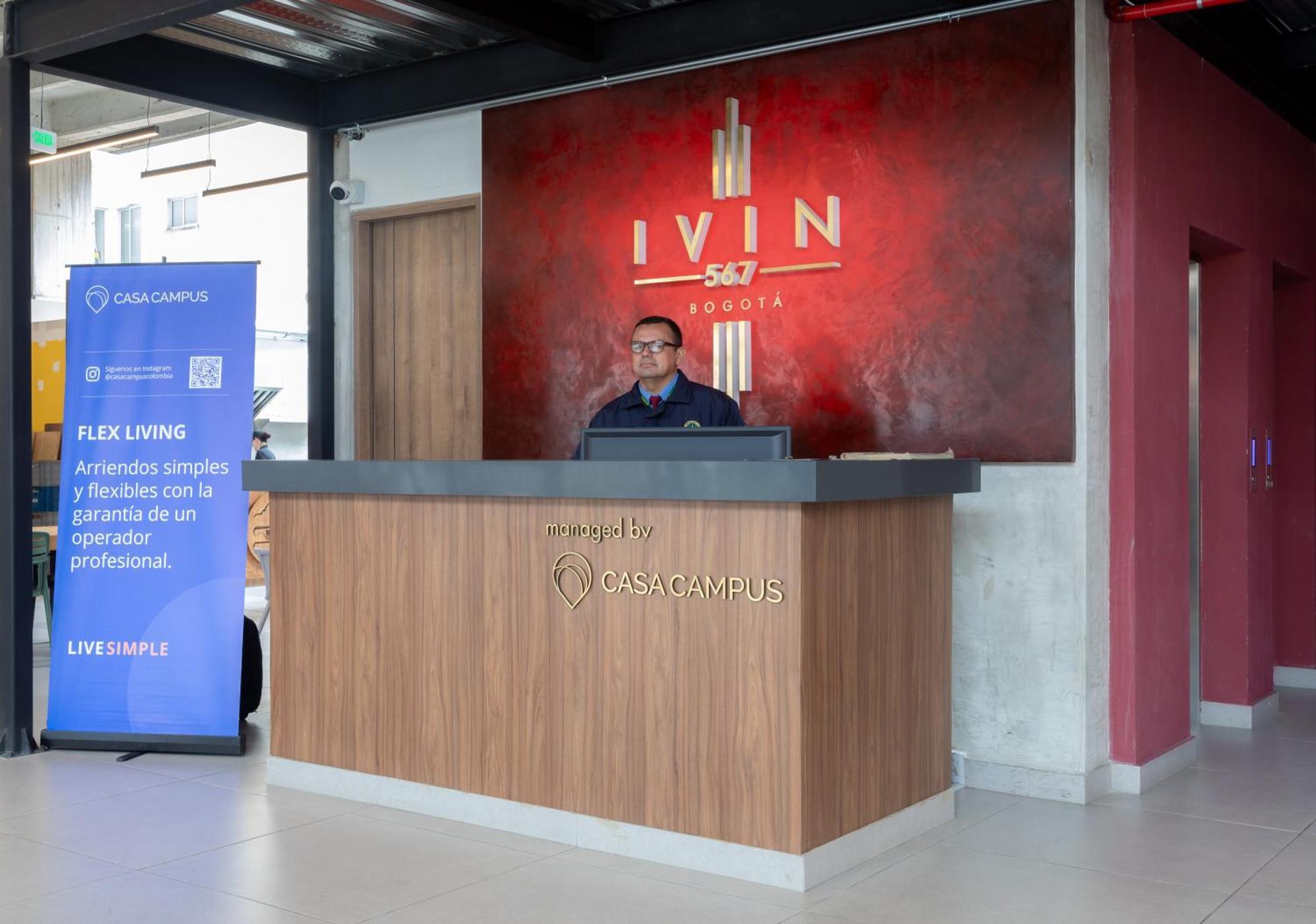 Aparthotel Casa Campus Ivin Chapinero Bogotá Zewnętrze zdjęcie